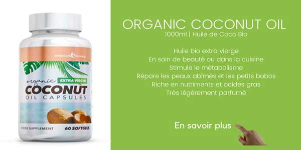 óleo de coco biológico