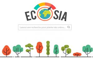 Ecosia, o motor de pesquisa ecológico